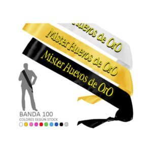 MISTER HUEVOS DE ORO BANDA HONORIFICA (BANDA 100)