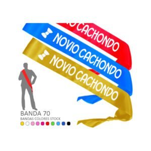 NOVIO CACHONDO PAJARITA BANDA HONORIFICA (BANDA 70)