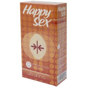 HAPPY SEX PRESERVATIVO ULTRAFINO 12 UDS