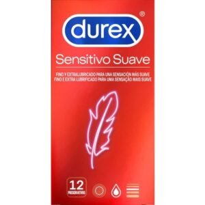 --- DUREX SENSITIVO SUAVE 12 UDS ---