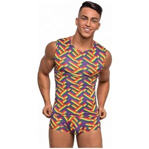 CAMISETA FITNESS IMPRESA - MULTICOLOR