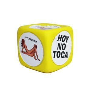 DADO GRANDE SEXO CON POSTURAS AMARILLO