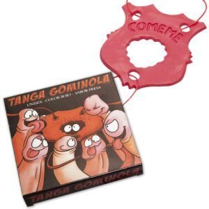 TANGA UNISEX DE CARAMELO MASTICABLE POLICIA