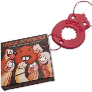 TANGA UNISEX DE CARAMELO MASTICABLE FBI