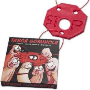 TANGA UNISEX DE CARAMELO MASTICABLE STOP