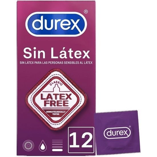 --- DUREX SIN LATEX 12 UDS ---