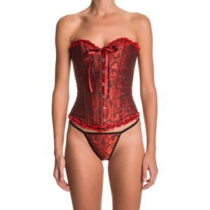 --- CORSET ALBERTINA ROJO ---