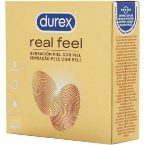 --- DUREX REAL FEEL 3 UDS ---
