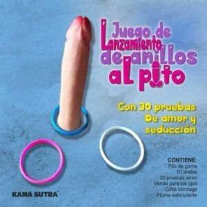 JUEGO DE LANZAMIENTO DE ANILLAS AL PITO