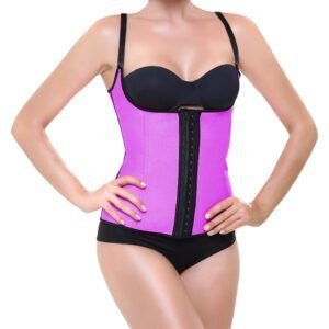 --- CORSET LÁTEX SHAPE MORADO ---