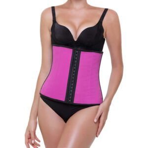 --- CORSET LATEX APPEARANCE ROSA ---