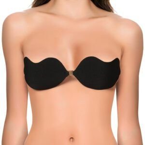 INVISIBLE BRA STRAPLESS AUTOADHESIVO - COLOR NEGRO