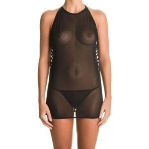 --- MINI VESTIDO TAIPEI NEGRO ---