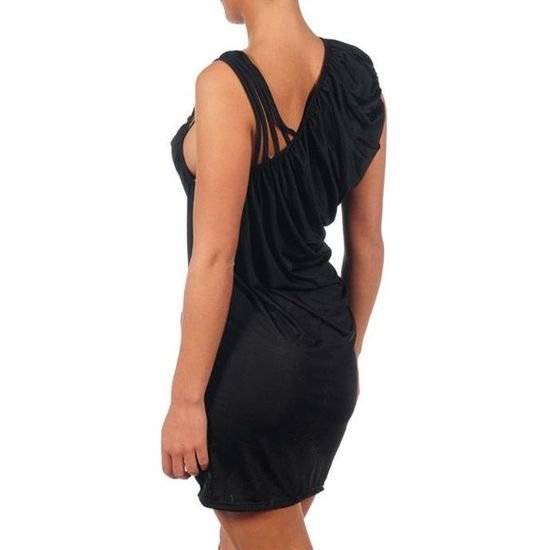 --- INTIMAX VESTIDO GLAMUR NEGRO --- - Imagen 2