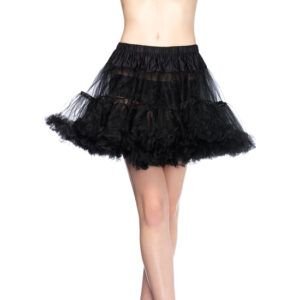 --- LEG AVENUE PETTICOAT NEGRA ---
