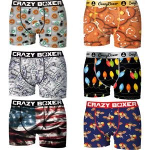 --- PACK 6PCS SURTIDO CRAZY BOXER ---